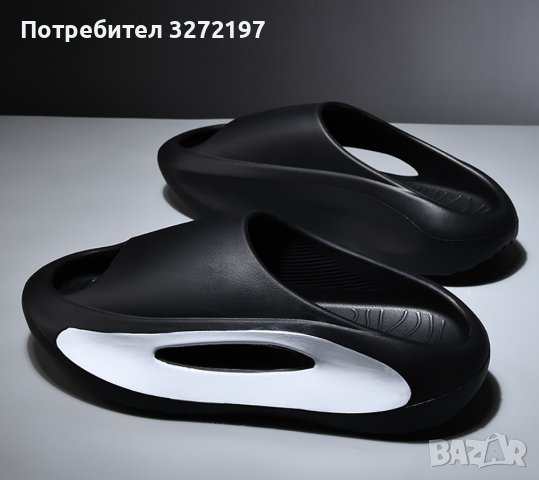 2023 Нови летни чехли- плъзгачи на платформа,дебела подметка,меки EVA кухи, снимка 1