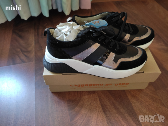 Колев и Колев страхотни сникърси естествена кожа , снимка 5 - Детски обувки - 36314918