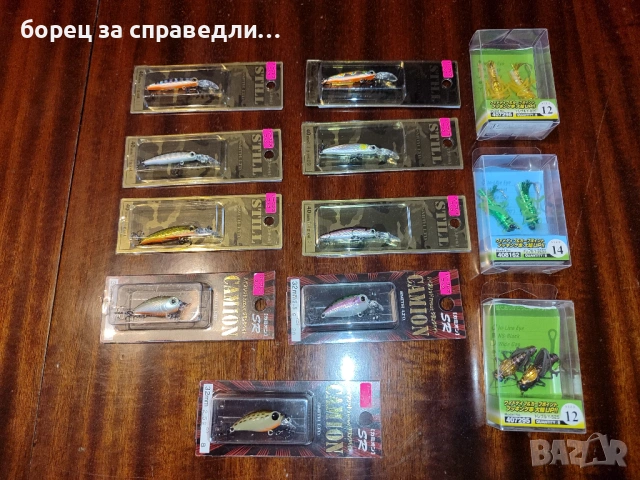 Воблери Smith Camion SR,Still,Megabass,щурци за клен,кутии за примамки., снимка 2 - Такъми - 53422539