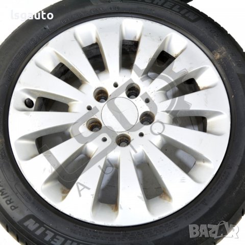 Алуминиеви джанти 5x112 с гуми R16 Mercedes-Benz C-Class 204 (W/S/C)(2007-2014) ID:90671, снимка 4 - Гуми и джанти - 39016950