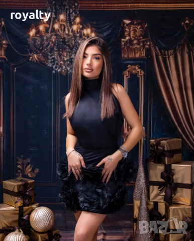 Черна Дамска Рокля 