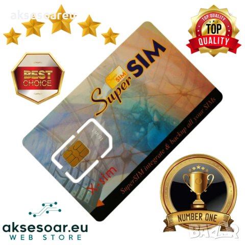 Нова празна сим карта за мобилен телефон Super sim 16 в 1 Max sim cart за GSM Редактор на номера Кап, снимка 8 - Резервни части за телефони - 42000312