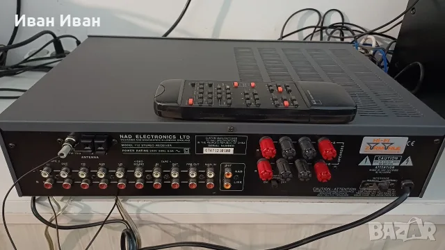 Ресиивър NAD 712, снимка 4 - Ресийвъри, усилватели, смесителни пултове - 56315426