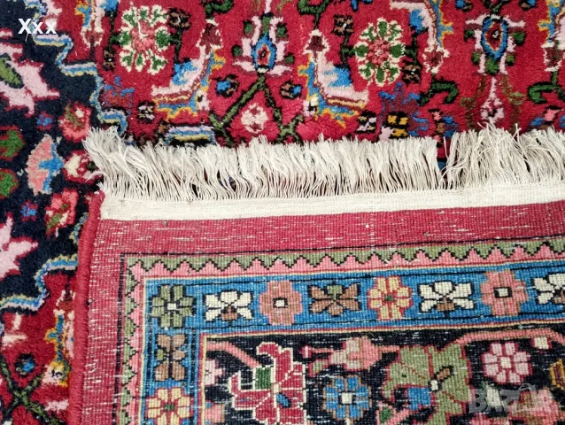 Ръчно тъкан вълнен килим.Ирански.Топ качество за ценители., снимка 5 - Килими - 49667715