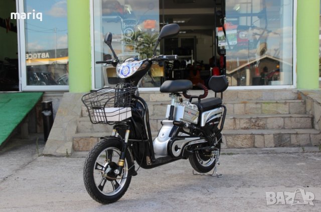 Електрически скутер-велосипед MaxMotors EBZ16 500W - BLACK, снимка 7 - Мотоциклети и мототехника - 41827533