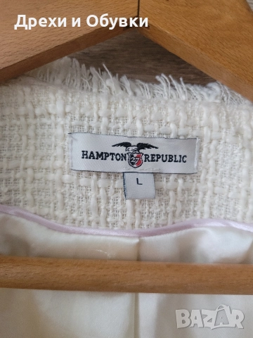 Елегантен блейзър букле Hamilton Republic , снимка 3 - Сака - 52800897