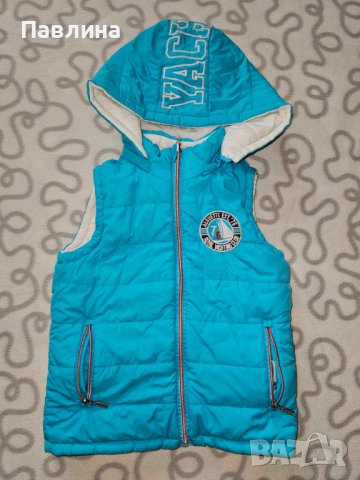 Двулицев Детски Елек без Ръкави - 5-6г