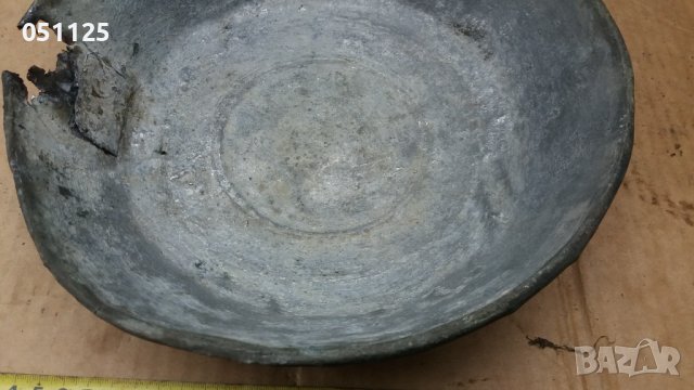 кована възрожденска купа, поднос мед , снимка 8 - Антикварни и старинни предмети - 39863170