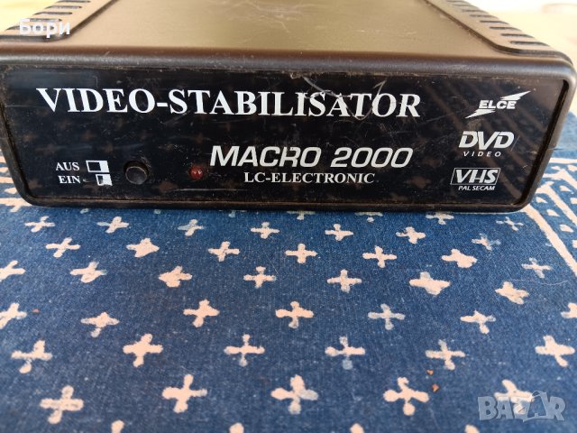 Video stabilisator VHS/DVD