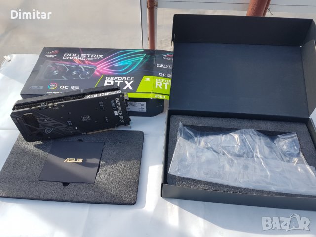 ROG Strix GeForce RTX 3060 OC Edition 12GB GDDR6, снимка 3 - Видеокарти - 39833490