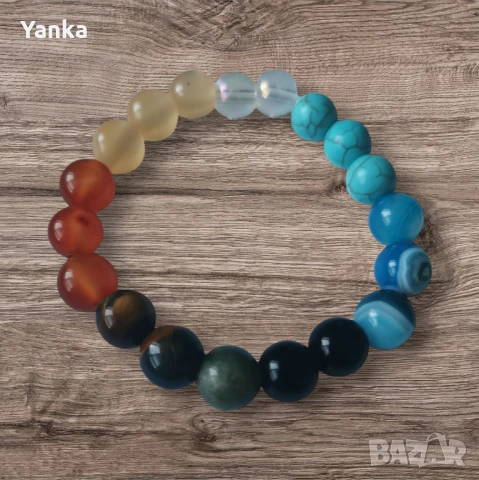 Гривна ръчна изработка , снимка 6 - Гривни - 51290739