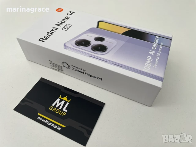 Xiaomi Redmi Note 14 5G 256GB / 8GB RAM Dual-SIM, нов, снимка 5 - Xiaomi - 51195211