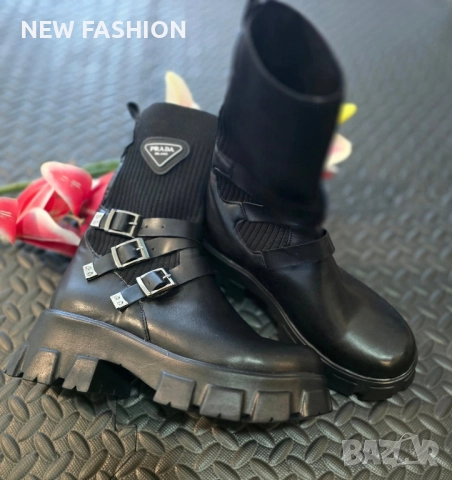 Дамски Боти ✨PRADA, снимка 9 - Дамски боти - 52225301