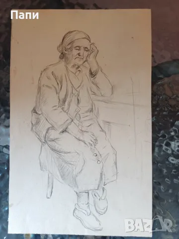 Майката на Коста Петров, снимка 2 - Антикварни и старинни предмети - 49826945