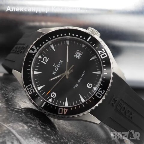 Мъжки часовник Edox - C1 Diver - 53016-3CA NIN 44mm, снимка 2 - Мъжки - 40362926