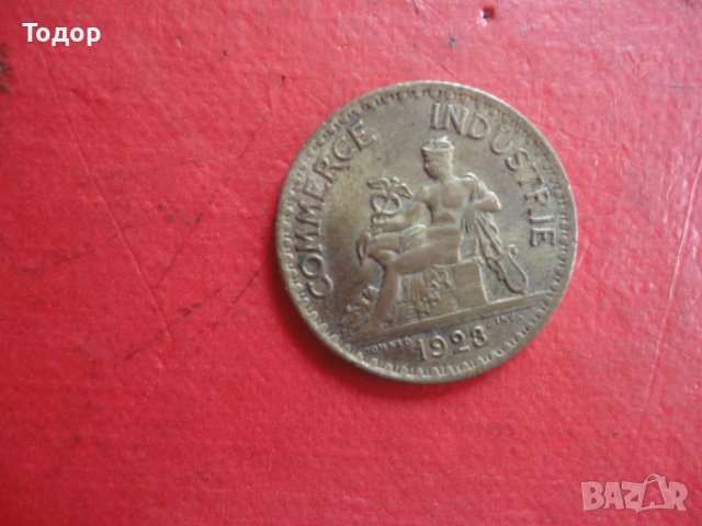 1 франк 1923 монета жетон Bon Pour, снимка 3 - Нумизматика и бонистика - 41226505