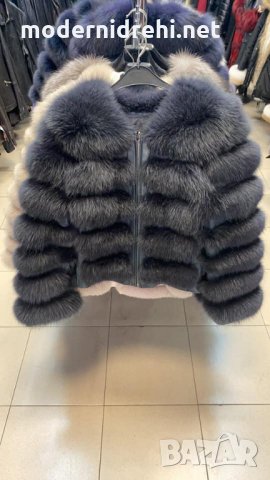 Дамско елегантно палто от лисица код 325, снимка 1 - Палта, манта - 35937917