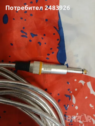 RockCable,Моно инструментален кабел, (6.3 мм.), 5 м. прав, снимка 3 - Други - 55914349