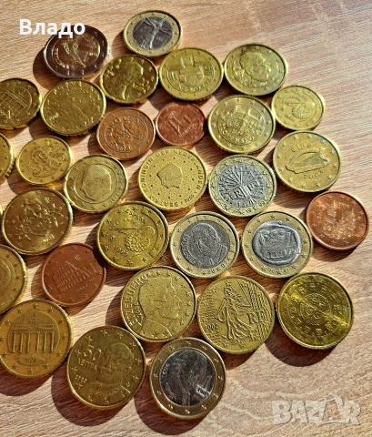 Евро монети , 50 цента, 1 и 2 евро , снимка 3 - Нумизматика и бонистика - 53663337