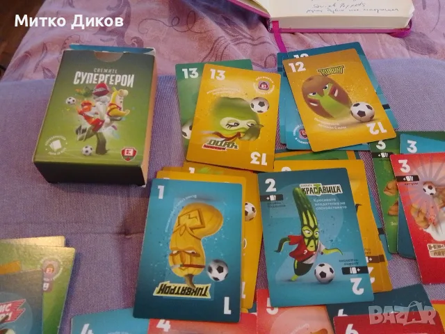 Свежите супергерои 74 карти детски нови, снимка 5 - Игри и пъзели - 53056906