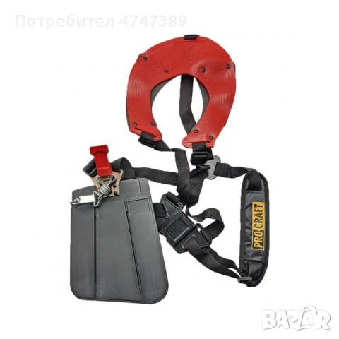 Бензинов тример PROCRAFT T5600, 1000W, 37сm³, снимка 2 - Градинска техника - 53629361