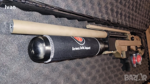 Намалена цена: Въздушна PCP Hatsan Factor BP 5.5, снимка 3 - Въздушно оръжие - 52513995