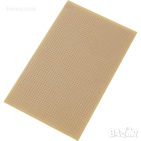 Универсална прототипна платка 100x200mm едностранна гетинакс 811-6