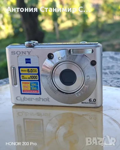 Sony dsc w30 6.0 , снимка 5 - Фотоапарати - 55969123