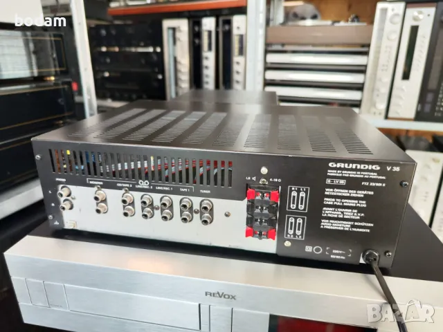 Усилвател Grundig V 35, снимка 3 - Ресийвъри, усилватели, смесителни пултове - 41247024