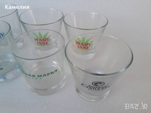 Чаши за водка - 8 броя, снимка 2 - Чаши - 42561932