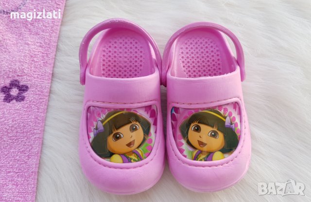 Детски крокс Дора изследователката №24, снимка 5 - Бебешки обувки - 35908918