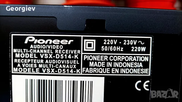 Pioneer, снимка 10 - Ресийвъри, усилватели, смесителни пултове - 50066908