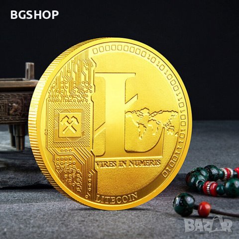 25 Лайткойн монета / 25 Litecoin ( LTC ) - Gold, снимка 3 - Нумизматика и бонистика - 39152792