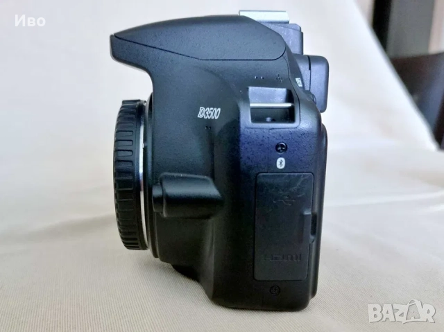 Фотоапарат Nikon D3500 тяло + подарък, снимка 6 - Фотоапарати - 52813114