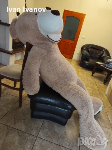 Огромна Плюшена Мечка 200см, снимка 3 - Плюшени играчки - 52752197