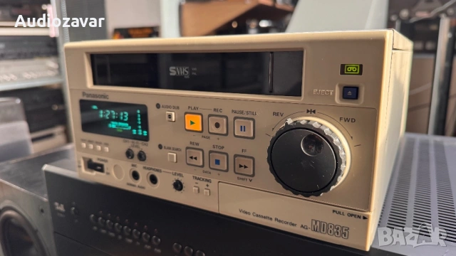 Panasonic AG-MD835 S-VHS , снимка 6 - Плейъри, домашно кино, прожектори - 53503460