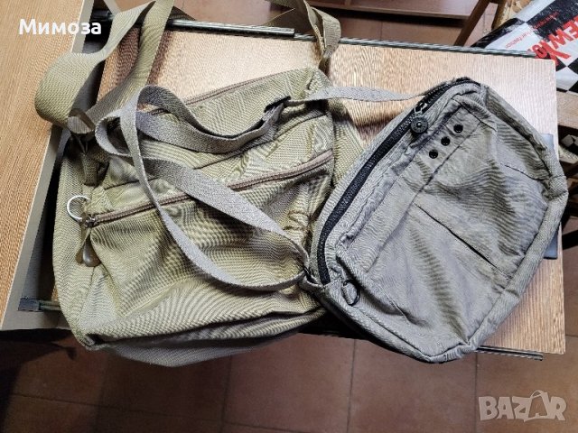 MANDARINA DUCK текстилна чанта, платнена,бежева, снимка 5 - Чанти - 42327439