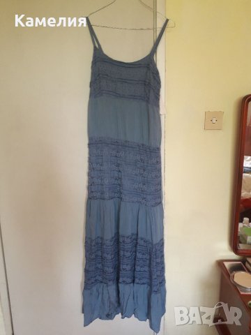 Синя рокля за лятото, М-размер 