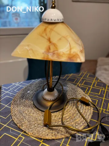 Настолна Лампа стил Арт Деко, снимка 5 - Антикварни и старинни предмети - 49528796