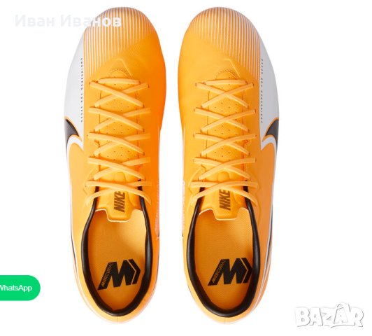 бутонки Nike VAPOR 13 ACADEMY FG/MG  номер 41,5-42, снимка 4 - Футбол - 41490266
