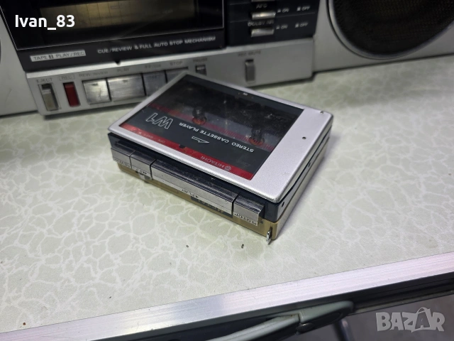 Радиокасетофон Hitachi trk W1e, снимка 8 - Радиокасетофони, транзистори - 53048612