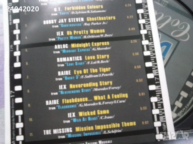 Movie Dance Collection Poly Sound CD, снимка 2 - CD дискове - 52646944