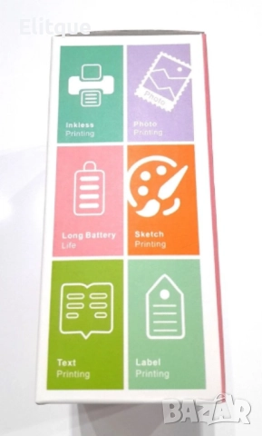 Мини Bluetooth принтер без мастило - печат на скици, снимки, текст и етикети, снимка 10 - Друга електроника - 52862534