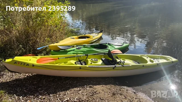 Твърд каяк TAHE BORNEO, 2+1 места (2 възрастни + 1 дете), снимка 3 - Водни спортове - 56120855