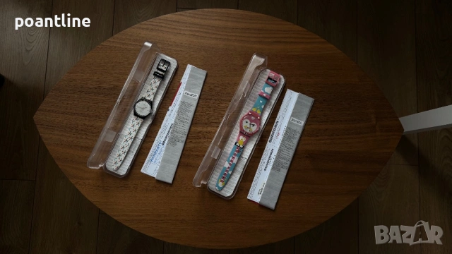 2 за 50€ часовници Swatch Watch PyeongChang и Choupinou часовник, снимка 4 - Други - 53293828