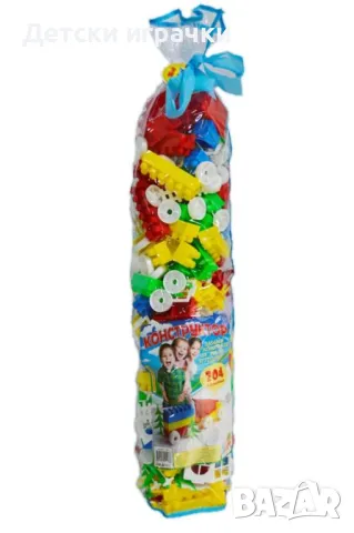 Конструктор за малки деца 204 части 