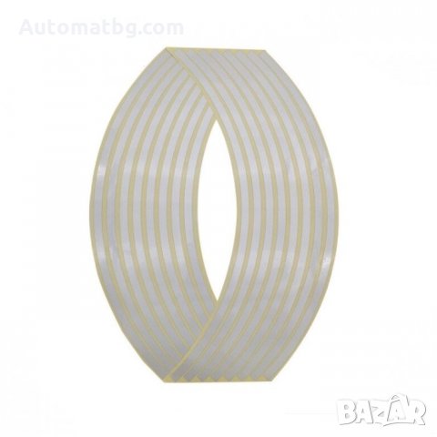 Стикер за джанти Automat, Светлоотразителни ленти, снимка 6 - Аксесоари и консумативи - 35818794