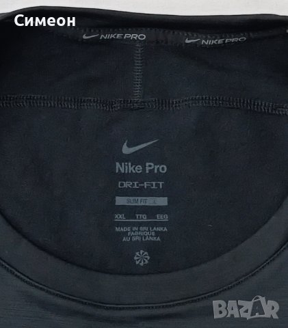 Nike PRO Warm DRI-FIT оригинална термо блуза 2XL Найк спорт фитнес, снимка 4 - Спортни дрехи, екипи - 44191102