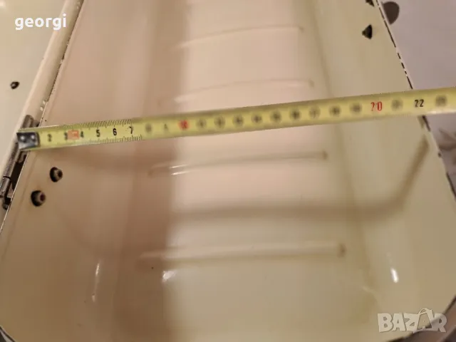 ретро метална емайлирана кутия за хляб   24/3, снимка 13 - Аксесоари за кухня - 49469693