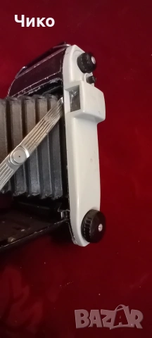 Стар английски мехов фотоапарат "Кодак", снимка 3 - Антикварни и старинни предмети - 53713151